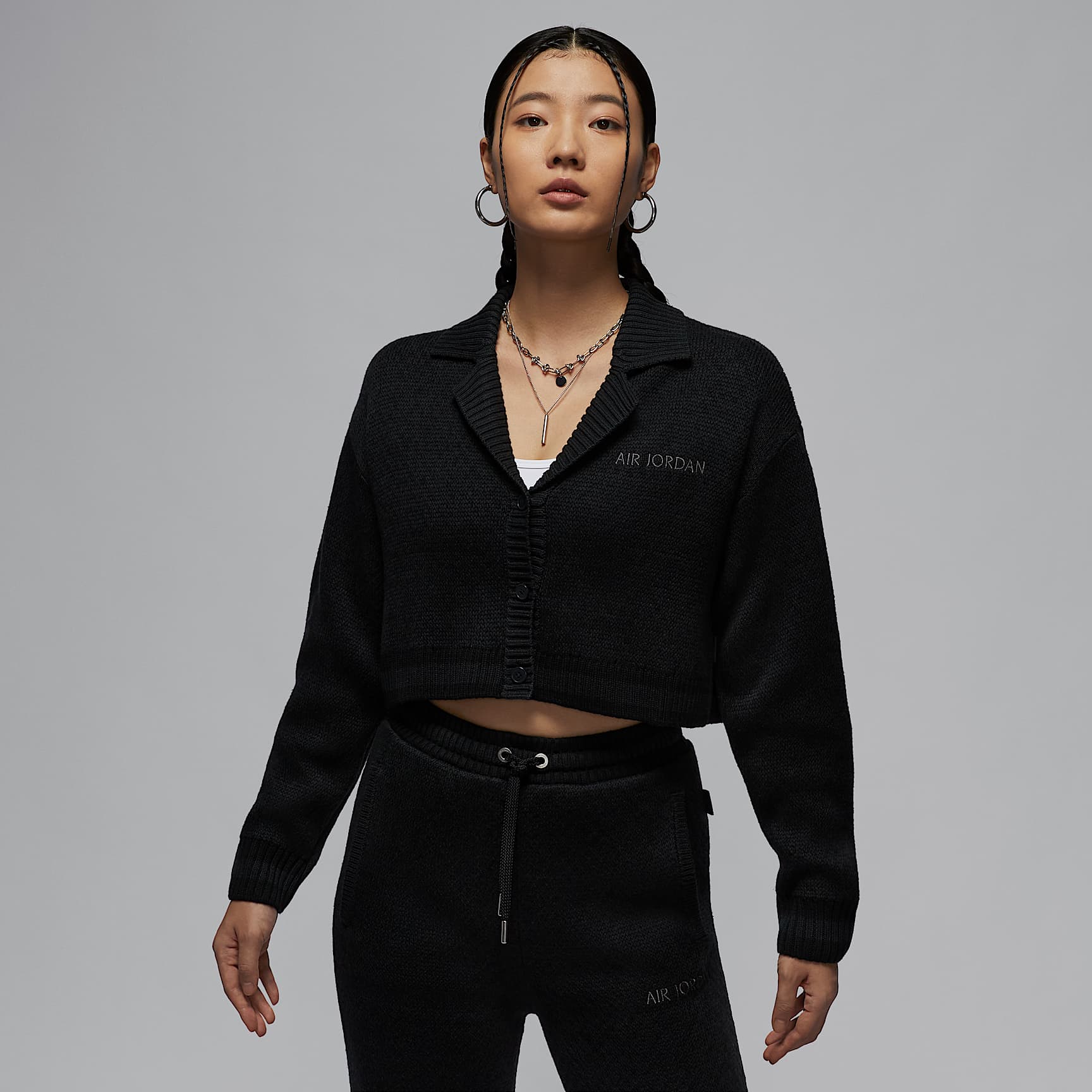 NIKE公式】エア ジョーダン ウィメンズ ニット カーディガン